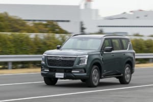 日産の巨大SUV「パトロール」のラダーフレームとは思えない快適な乗り味に驚愕！「ランクル」のライバルとして日本市場導入への期待大