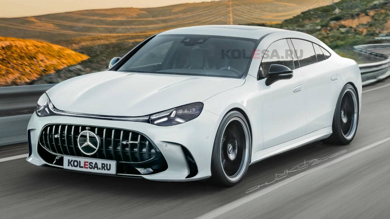 スクープ】メルセデスAMG独自の「4ドアクーペEV」は1000馬力超えで