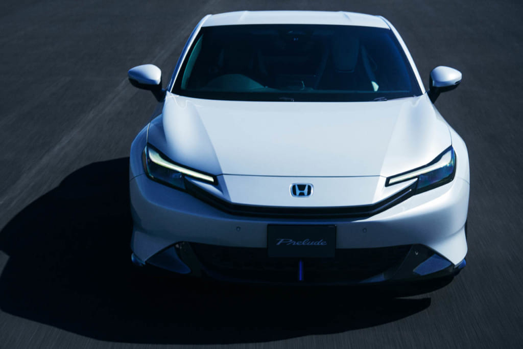 ホンダ新型プレリュードのフロントスタイル