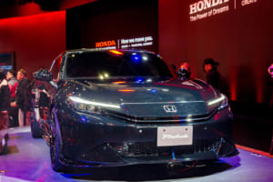 東京オートサロン2025に展示されたホンダ新型プレリュード