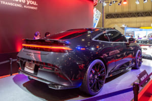 東京オートサロン2025に展示されたホンダ新型プレリュード