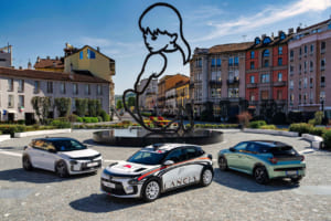 デル・ピエモンテで行われたトロフェオ・ランチア