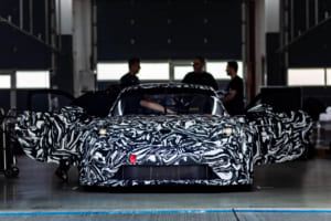 ポルシェが開発中の992.2世代911カップカー