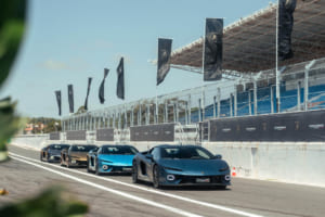 ランボルギーニ・テメラリオのグローバル・ドライビング・ローンチ・イベントがポルトガルのエストリル・サーキットで開催。