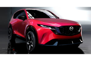 マツダ 新型3代目 CX-5のデザインスケッチ