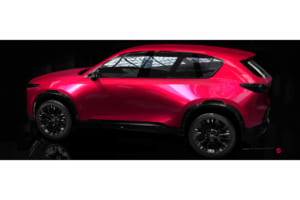 マツダ 新型3代目 CX-5のデザインスケッチ