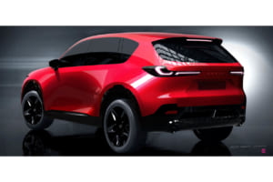 マツダ 新型3代目 CX-5のデザインスケッチ
