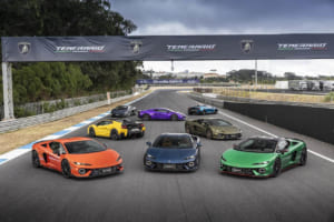 ランボルギーニ・テメラリオのグローバル・ドライビング・ローンチ・イベントがポルトガルのエストリル・サーキットで開催。
