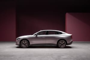 ボルボの新型フラッグシップBEV「ES90」。