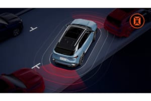 ルノーの新たな世界戦略SUV「ボレアル」の先進安全装備についての解説図。