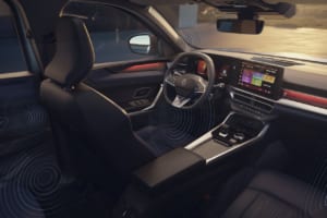 ルノーの新たな世界戦略SUV「ボレアル」のインテリア。