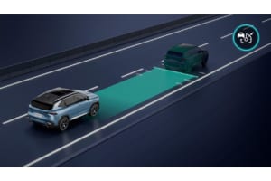 ルノーの新たな世界戦略SUV「ボレアル」の先進安全装備についての解説図。