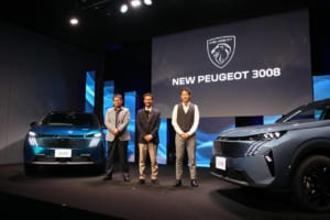 新型プジョー3008発表会の模様