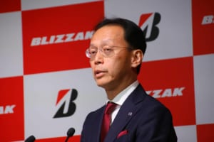 ブリヂストン常務役員 製品・生産技術開発管掌 草野亜希夫氏
