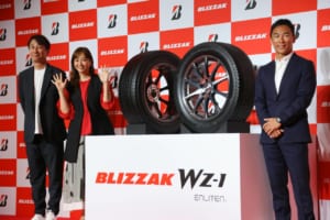 「もう“脱帽”ですね、このグリップ感は」──佐藤琢磨がブリヂストンの新スタッドレス「ブリザック WZ-1」の氷上性能に驚愕