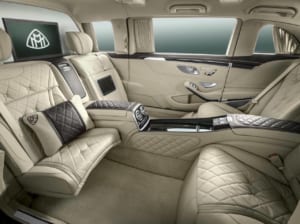 Mercedes-Maybach S 600 Pullman インテリア(X222)〔Mercedes-Benz〕