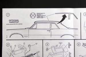 モノグラム製1/24スケール・プラモデル「’64ポンティアックGTO」