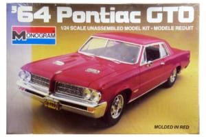 モノグラム製1/24スケール・プラモデル「’64ポンティアックGTO」