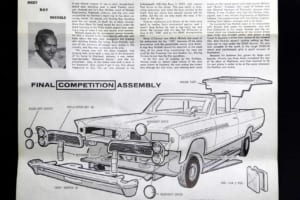amt製1/25スケール・プラモデル「’63ポンティアック・ボンネヴィル・コンバーチブル」