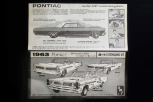 amt製1/25スケール・プラモデル「’63ポンティアック・ボンネヴィル・コンバーチブル」