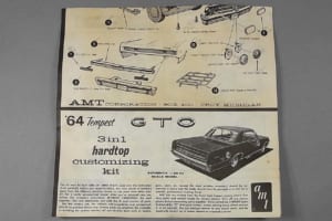 amt製1/25スケール・プラモデル「’64ポンティアック・テンペストGTO」