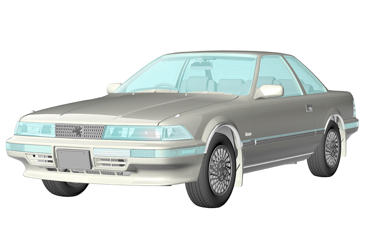 【速報】バブルの象徴「Z20ソアラ」がハセガワから登場! 1/24プラモデルは後期3Lエアサス仕様で2025年11月発売予定【LE VOLANT モデルカー俱楽部】