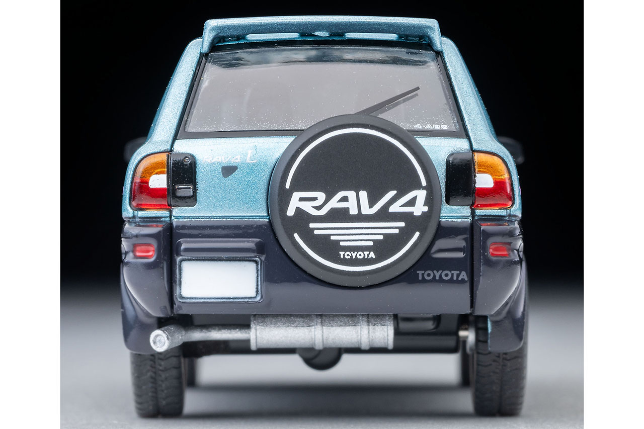 90年代RVブームを牽引した初代「トヨタ RAV4」が1/64ミニカーに