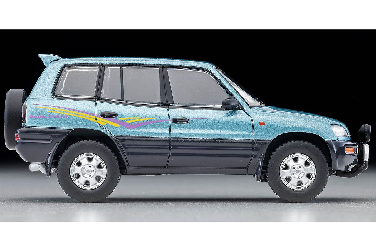 一汽丰田RAV4のモデルカー 90年代RVブームを牽引した初代「トヨタ RAV4」が1/64ミニカーに