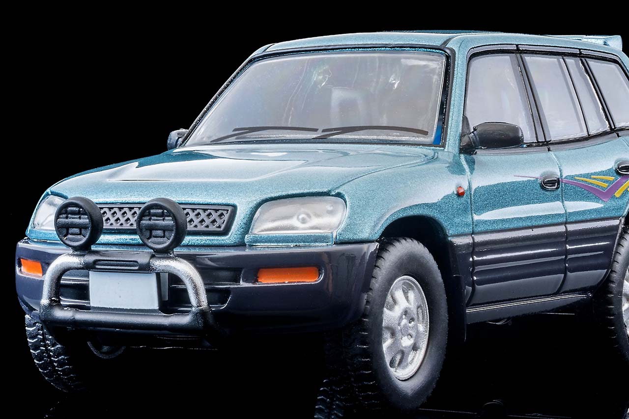 90年代RVブームを牽引した初代「トヨタ RAV4」が1/64ミニカーに! トミーテックから5ドアで製品化予定・2025年12月発売【LE VOLANT モデルカー俱楽部】