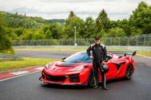 シボレー・コルベットZR1をドライブしたBrian Wallaceもビークルダイナミクスのエンジニア