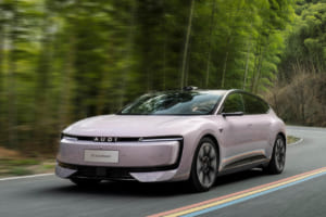 【速報】エンブレムは「AUDI」。アウディの“もう一つの顔”、「E5スポーツバック」が中国で生産開始