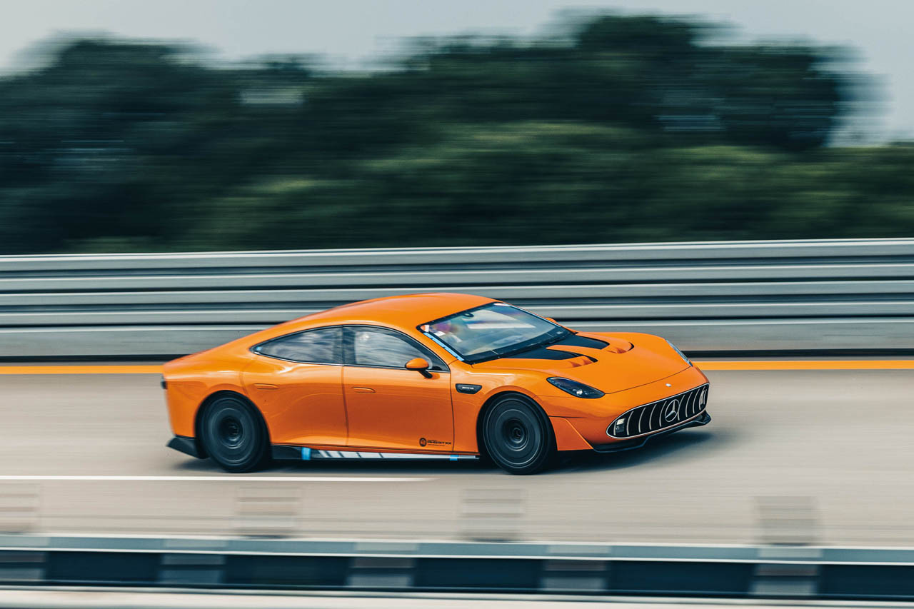 【速報】24時間で5479km、そして7日と13時間で地球1周。メルセデスAMG「AMG GT XX」がEV史に残る偉業