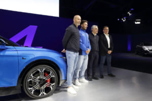 ディエップで行われたアルピーヌA390のワークショップ