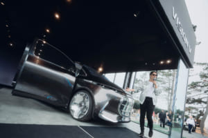 メルセデス・ベンツが展示したコンセプトカー、ビジョンV