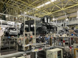 ブレーキ配管取付② ジャスト・イン・タイムと自働化