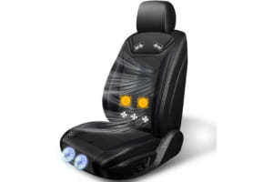 車内の“ムワッと感”に終止符を。5連ファンが首元まで届ける涼風、多機能クールシートカバーの実力とは【LE VOLANT注目アイテム】