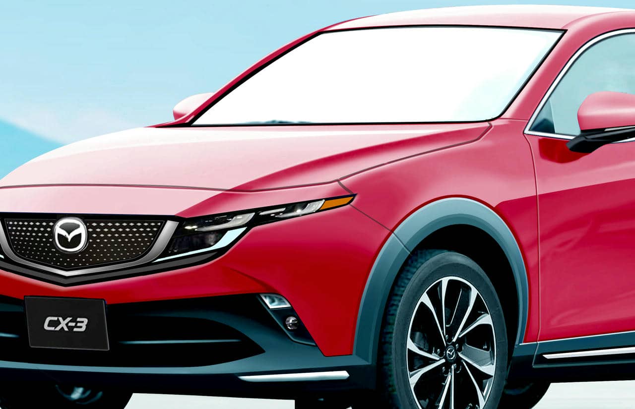 【独自予想】マツダ「CX-3」11年ぶり刷新へ。待望の「ロータリーEV」搭載、スポーティなクーペSUVに進化か