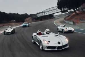受賞したのは115年前のレーサー。70年前のF1マシンと共に、メルセデス・ベンツがペブルビーチで語る「革新の系譜」
