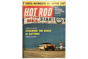 1956年型プリマス・フューリーを掲載した雑誌表紙