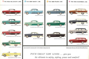 1956年型プリマスのカタログ
