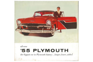1955年型プリマスのカタログ