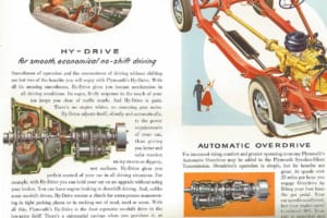 1954年型プリマスのカタログ