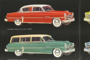 1954年型プリマスのカタログ