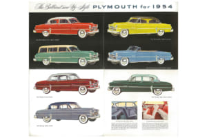 1954年型プリマスのカタログ