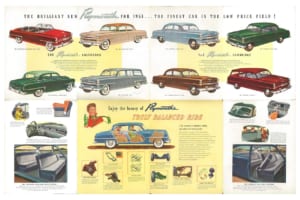 1953年型プリマスのカタログ