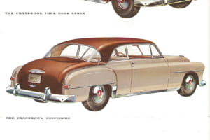 1952年型プリマスのカタログ