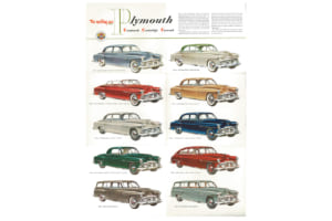 1951年型プリマスのカタログ