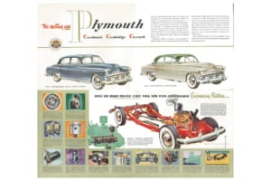 1951年型プリマスのカタログ