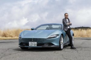 【試乗】V8 FRフェラーリ、遂に完成の域へ。ローマ スパイダーがもたらす“快感”ハンドリング【野口 優のスーパースポーツ一刀両断！】