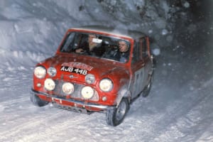 ミニのスポーティなイメージを一躍押し上げた、1960年代のモンテカルロラリーへの参戦。